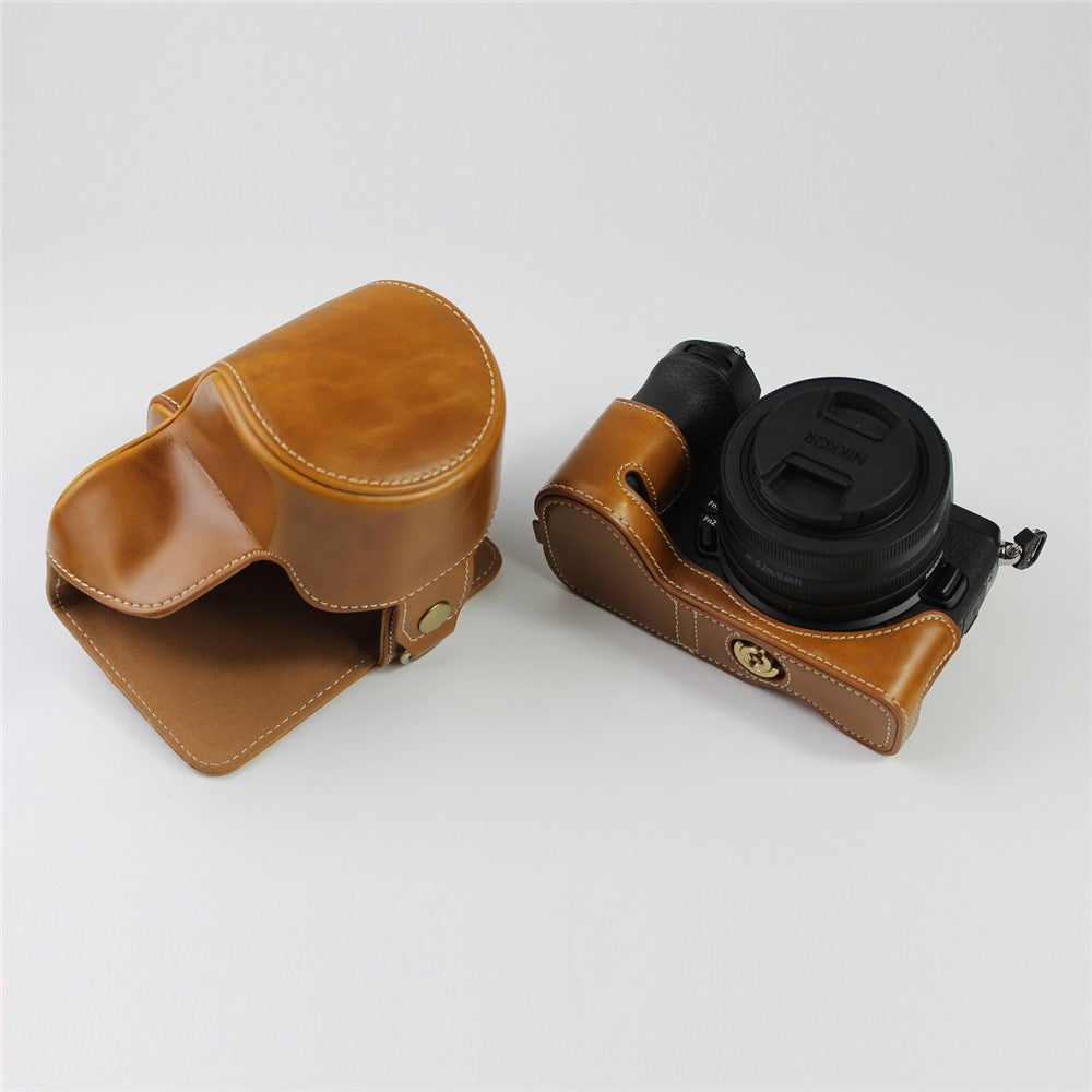NIKON Z50 / Z30 Luxury Version with Battery Hole Camera Leather Case