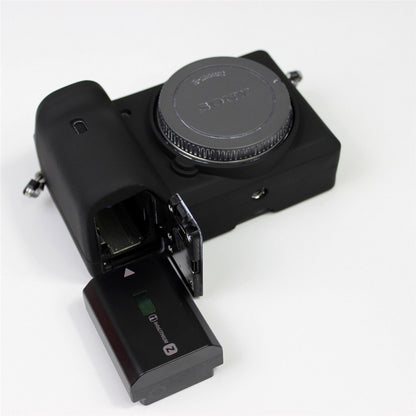 Soft Silicone Protective Pouch Case for Sony A6600 Camera