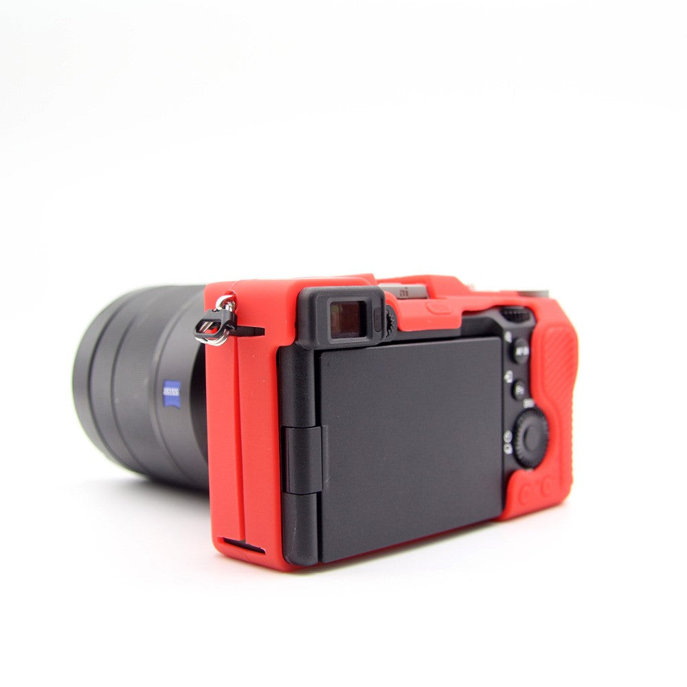 Soft Silicone Protective Skin Shell Case Cover for Sony A7C Camera