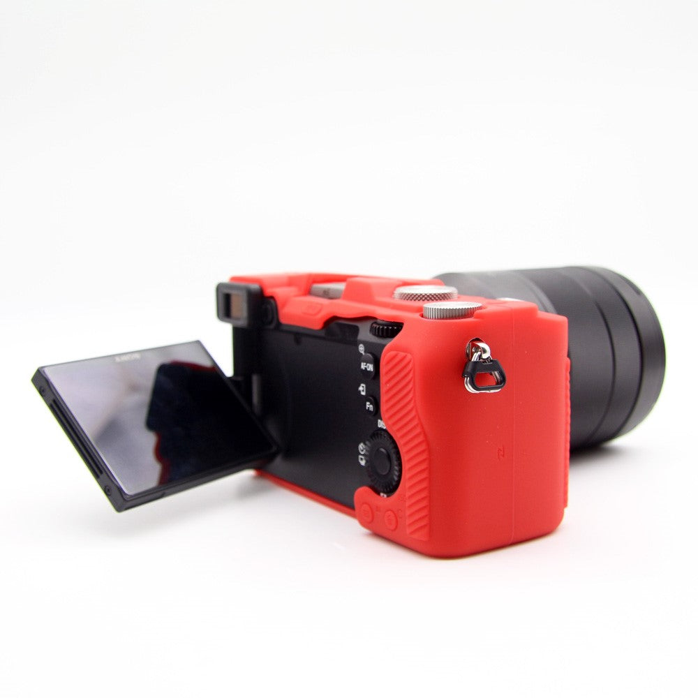 Soft Silicone Protective Skin Shell Case Cover for Sony A7C Camera
