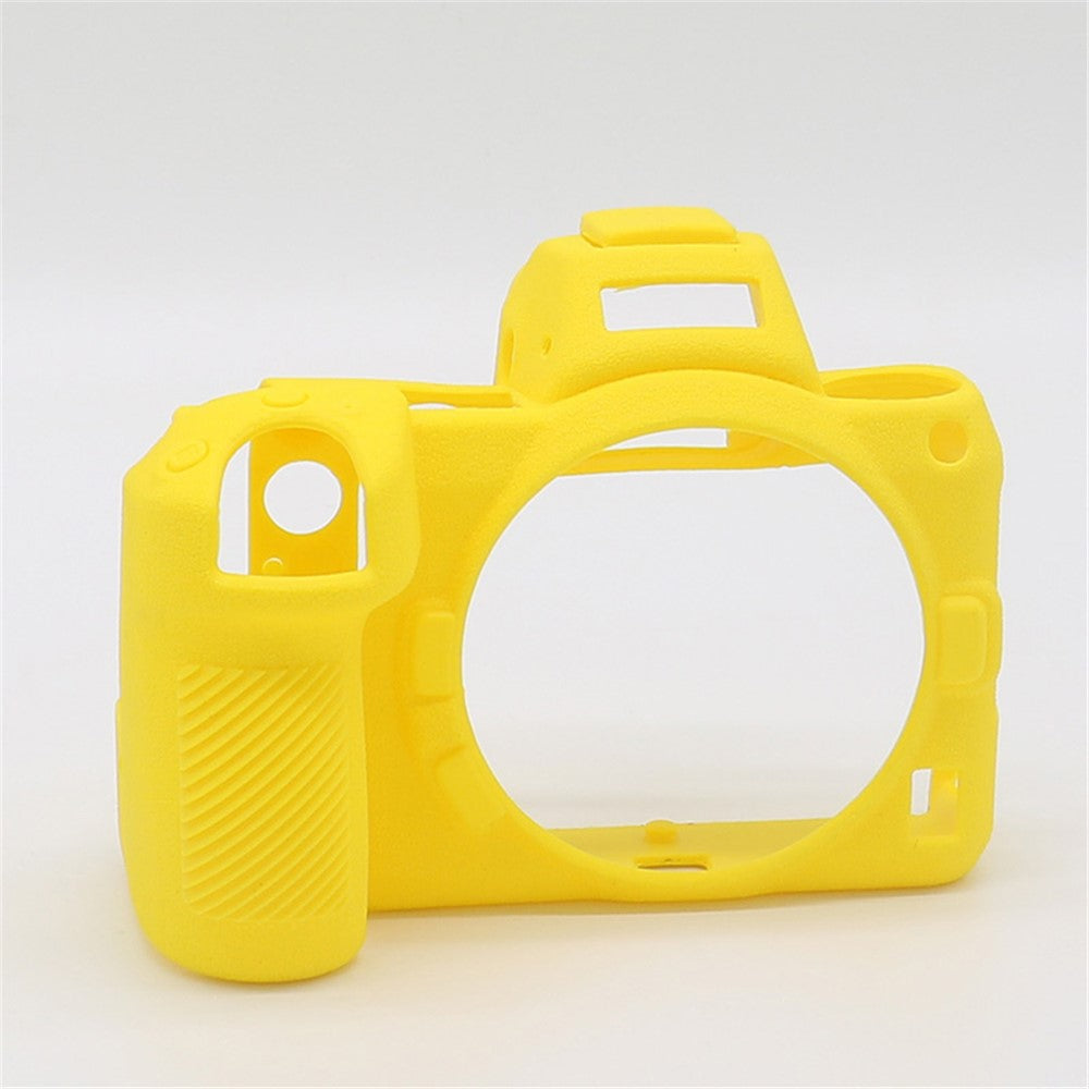 Litchi Texture Silicone Case Dustproof Camera Protective Sleeve Cover for Nikon Z6/Z7