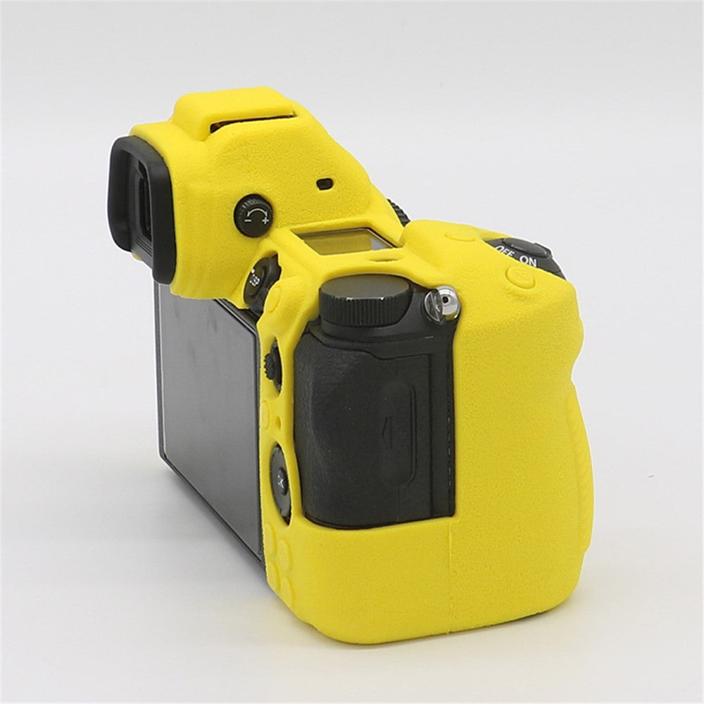 Litchi Texture Silicone Case Dustproof Camera Protective Sleeve Cover for Nikon Z6/Z7