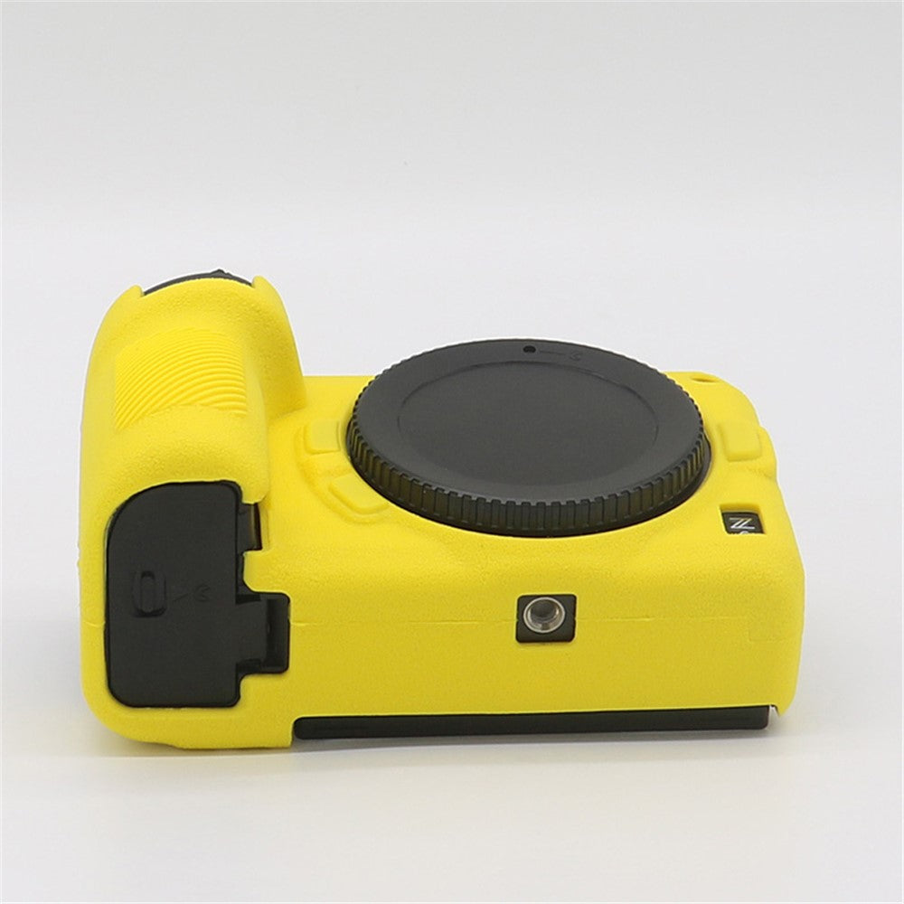 Litchi Texture Silicone Case Dustproof Camera Protective Sleeve Cover for Nikon Z6/Z7