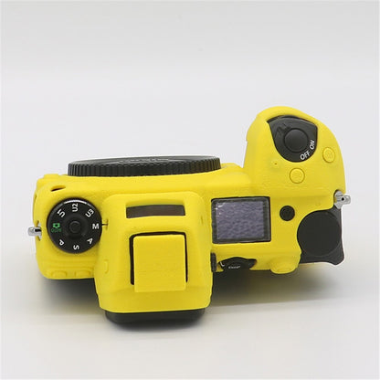 Litchi Texture Silicone Case Dustproof Camera Protective Sleeve Cover for Nikon Z6/Z7
