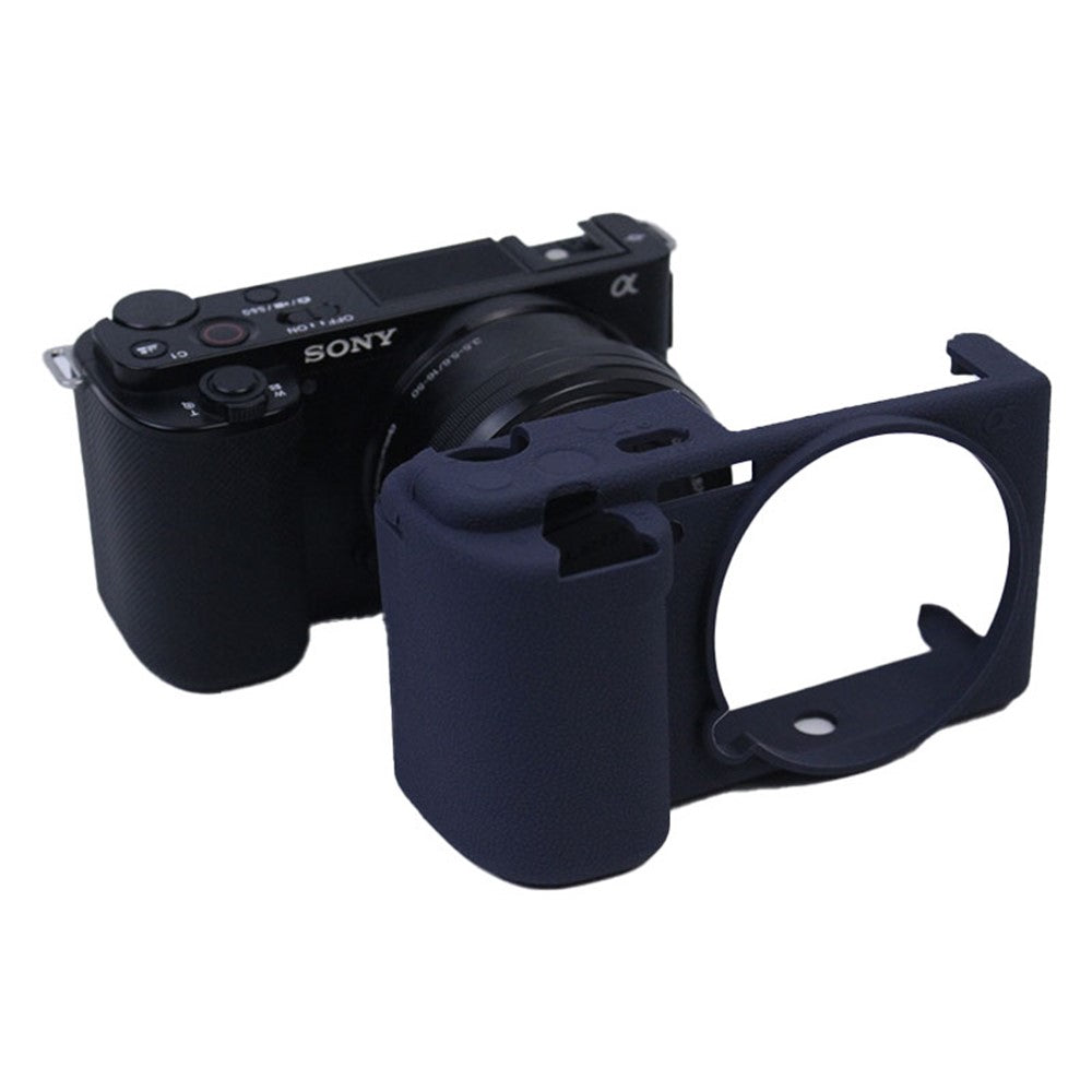 Soft Silicone Camera Case Protector Sleeve Cover for Sony ZV-E10 Camera