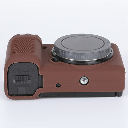 For Sony ZV-E10 ILDC Silicone Cover Anti-slip Dust-proof Anti-collision Silicone Camera Protective Cover