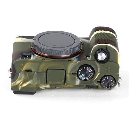 For Sony A7C Anti-slip Dust-proof Anti-collision Silicone ILDC Camera Protective Cover Case