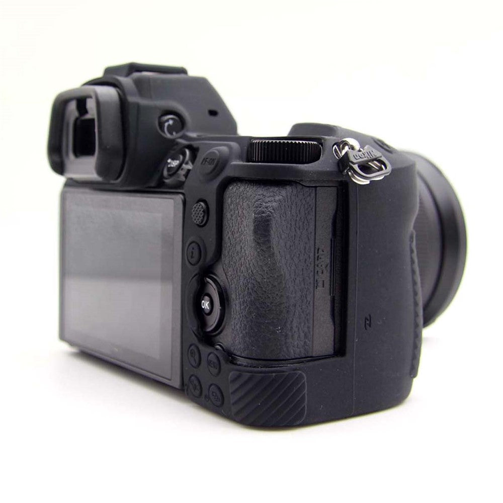 For Nikon Z6II Z7II Z5 SLR Camera Anti-drop Silicone Case Plain Protective Cover