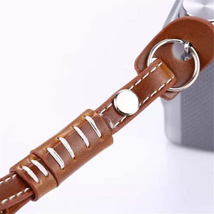 Genuine Lambskin Leather Wrist Strap Hand Grip for Canon Nikon Sony Fujifilm Panasonic Cameras