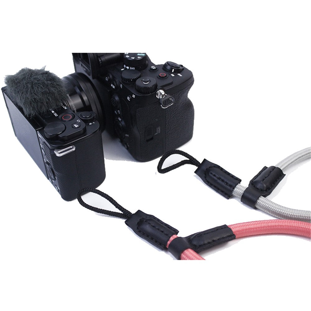 For Sony A7R III/A7M4/Canon EOS R5/R6/200D/850D Nylon DSLR Camera Wrist Strap Hand Grip
