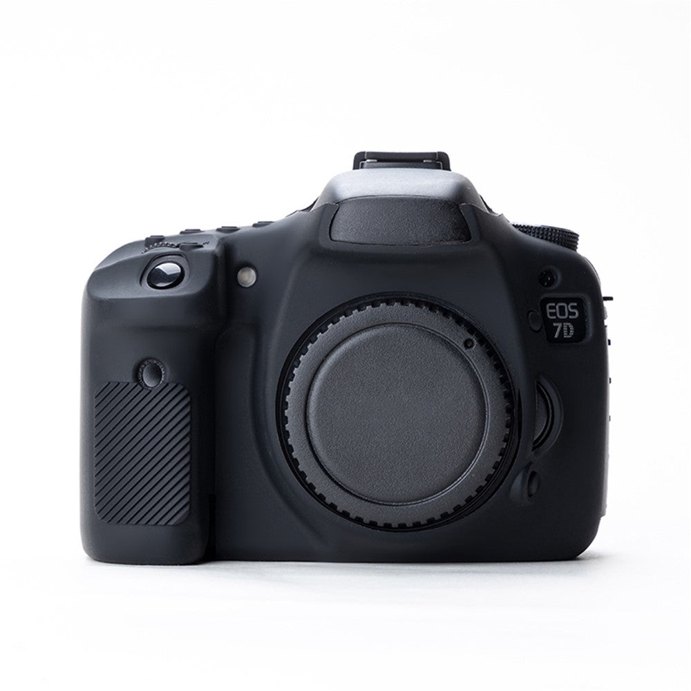 For Canon EOS 7D DSLR Camera Anti-drop Silicone Case Soft Protective Cover
