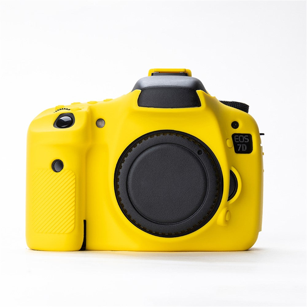 For Canon EOS 7D DSLR Camera Anti-drop Silicone Case Soft Protective Cover