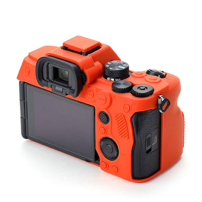 For Sony A7IV/A74/A7M4 Silicone Camera Sleeve Case Anti-slip Anti-dust SLR Camera Body Protective Cover