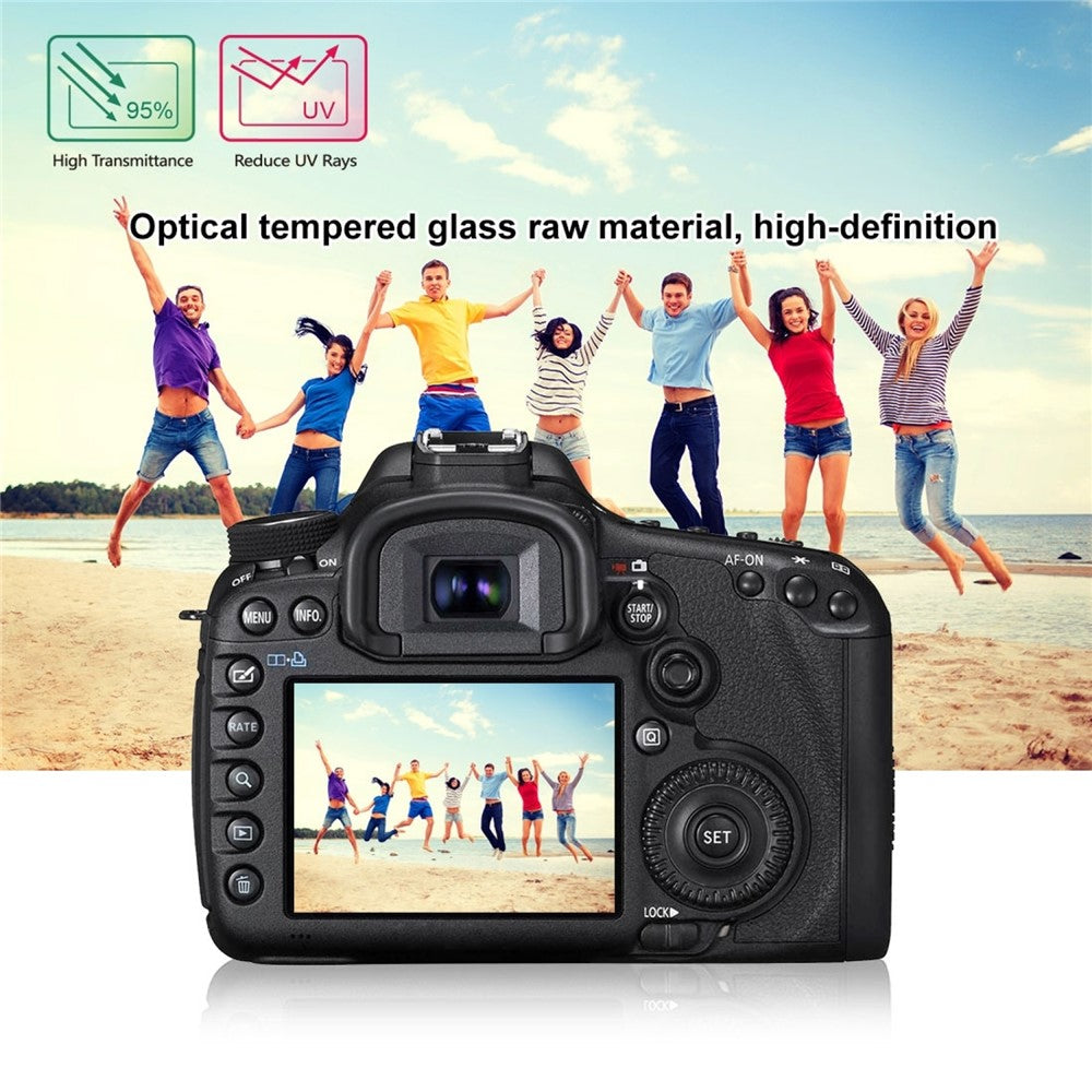PULUZ PU5501 for Canon 5D Mark III Camera Tempered Glass Screen Protector 0.3mm 9H 2.5D