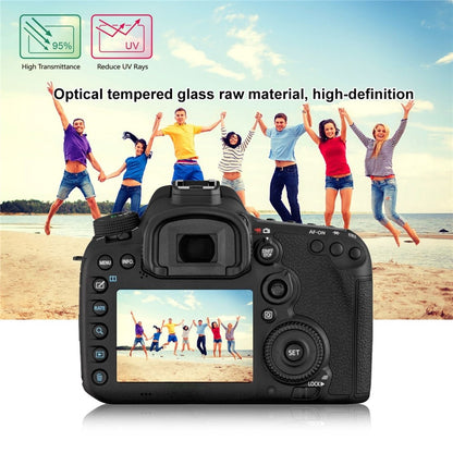 PULUZ PU5504 for Canon 7D Mark II Camera Tempered Glass Screen Protector Film 0.3mm 9H 2.5D