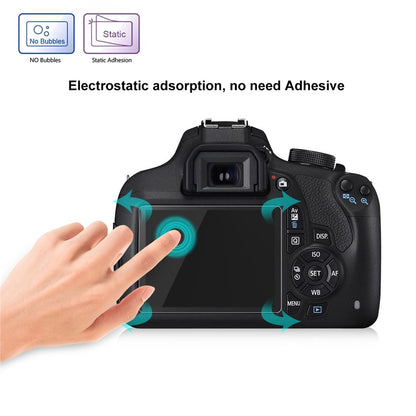 PULUZ PU5506 for Canon 1200D 1300D Cameras Tempered Glass Screen Protector Guard 0.3mm 9H 2.5D