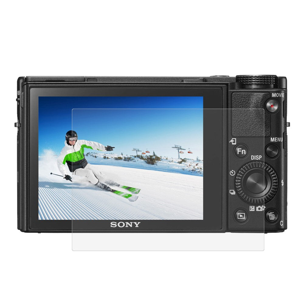 PULUZ PU5510 0.3mm 9H 2.5D Tempered Glass Screen Protector Guard for Sony RX100 A7M2 A7R A7R2 Cameras