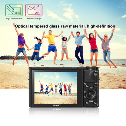 PULUZ PU5510 0.3mm 9H 2.5D Tempered Glass Screen Protector Guard for Sony RX100 A7M2 A7R A7R2 Cameras