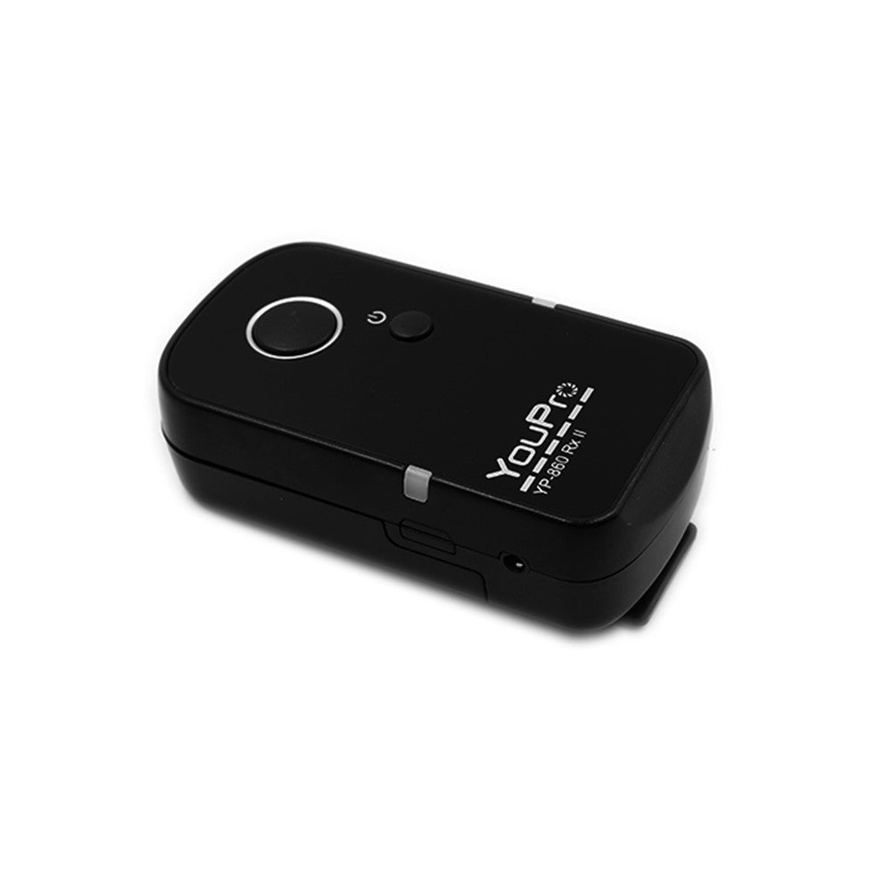 YP-860 II 2.4G Wireless Remote Control Transmitter Receiver Shutter with DCO Port for Canon Nikon Sony etc. Camera