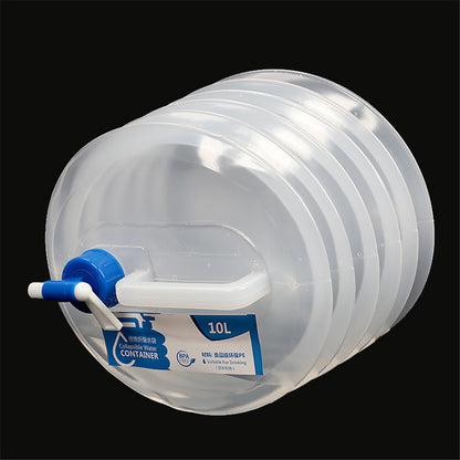 AOTU AT6632 10L Collapsible Water Storage Folding Water Bottle Foldable PE bucket