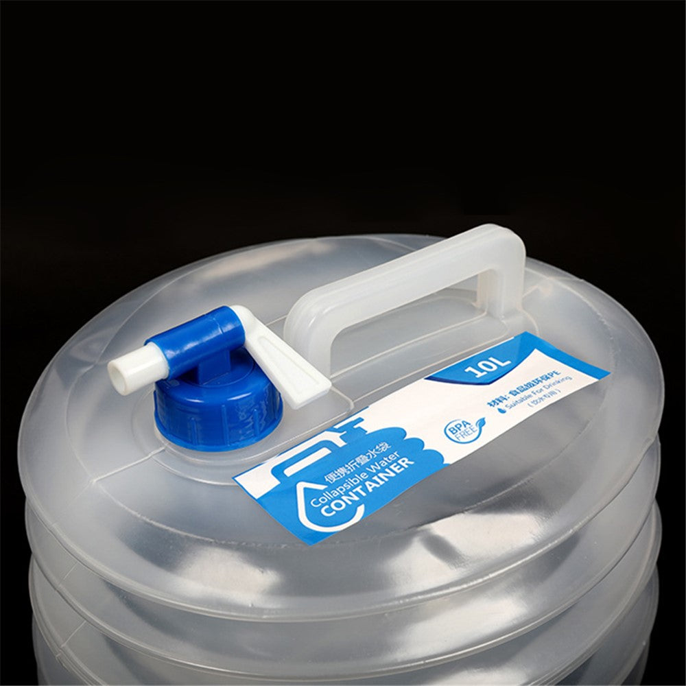 AOTU AT6632 10L Collapsible Water Storage Folding Water Bottle Foldable PE bucket