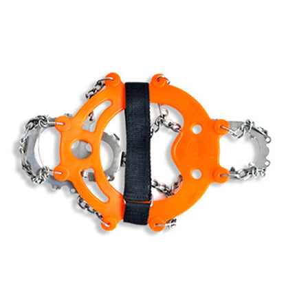 1 Pair HALIN 12 Teeth Steel Non-slip Shoe Cover Rock Climbing Outdoor Ice Crampons