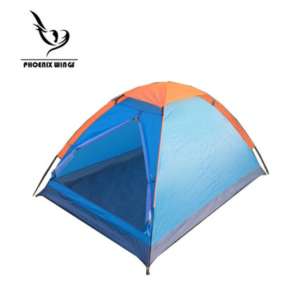 Outdoor Camping Hiking Waterproof Tent Single Layer for 2 Person