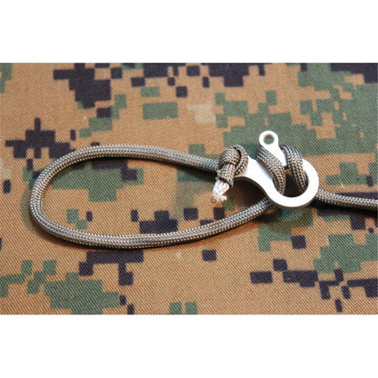 2Pcs/Set AOTU 3 Holes Climbing Carabiner Survival Buckle Knotting Multi-purpose Tool