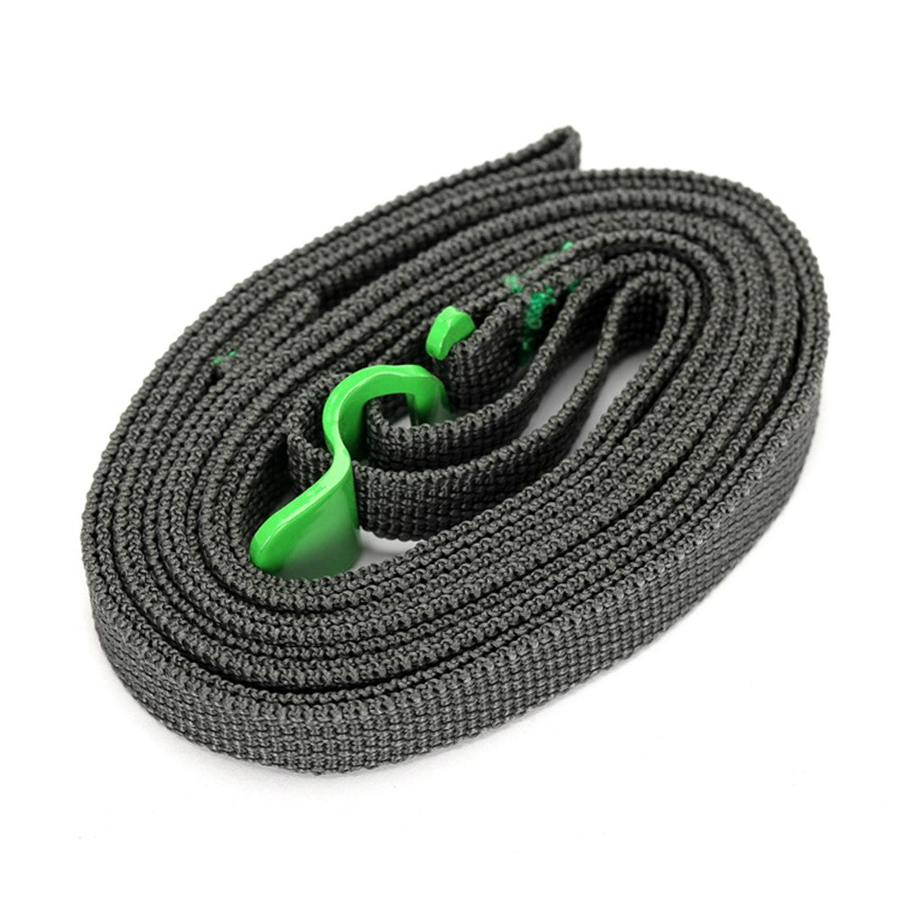 2 Pcs AOTU Packing Belt Rope Ribbon with Stainless Steel Buckle for Outdoor Travel Camping Hiking Cycling