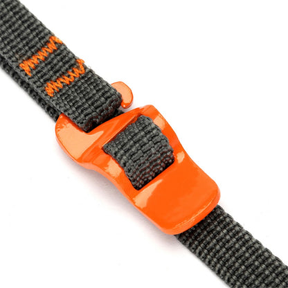 2 Pcs AOTU Packing Belt Rope Ribbon with Stainless Steel Buckle for Outdoor Travel Camping Hiking Cycling