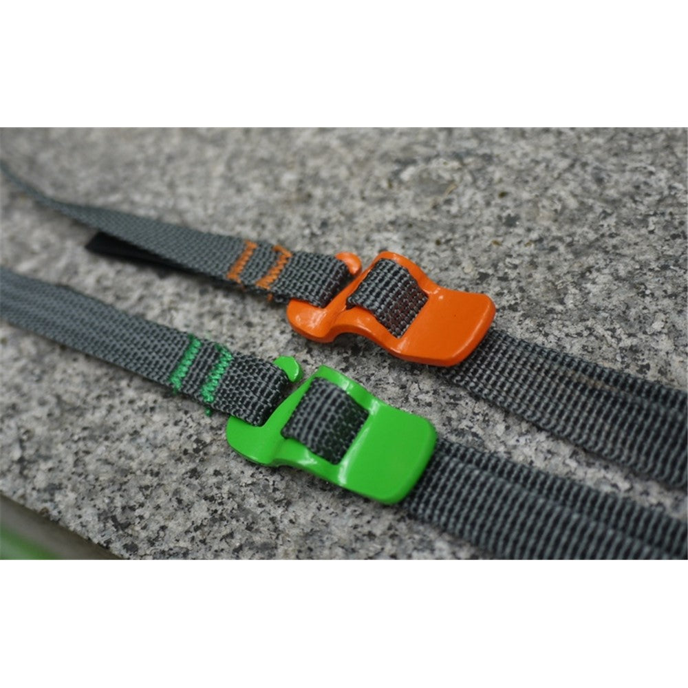 2 Pcs AOTU Packing Belt Rope Ribbon with Stainless Steel Buckle for Outdoor Travel Camping Hiking Cycling