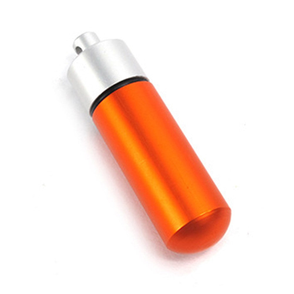 5Pcs/Set AUTO Mini Pill Box Outdoor Waterproof EDC Keychain Aluminum Alloy Travel Pill Holder