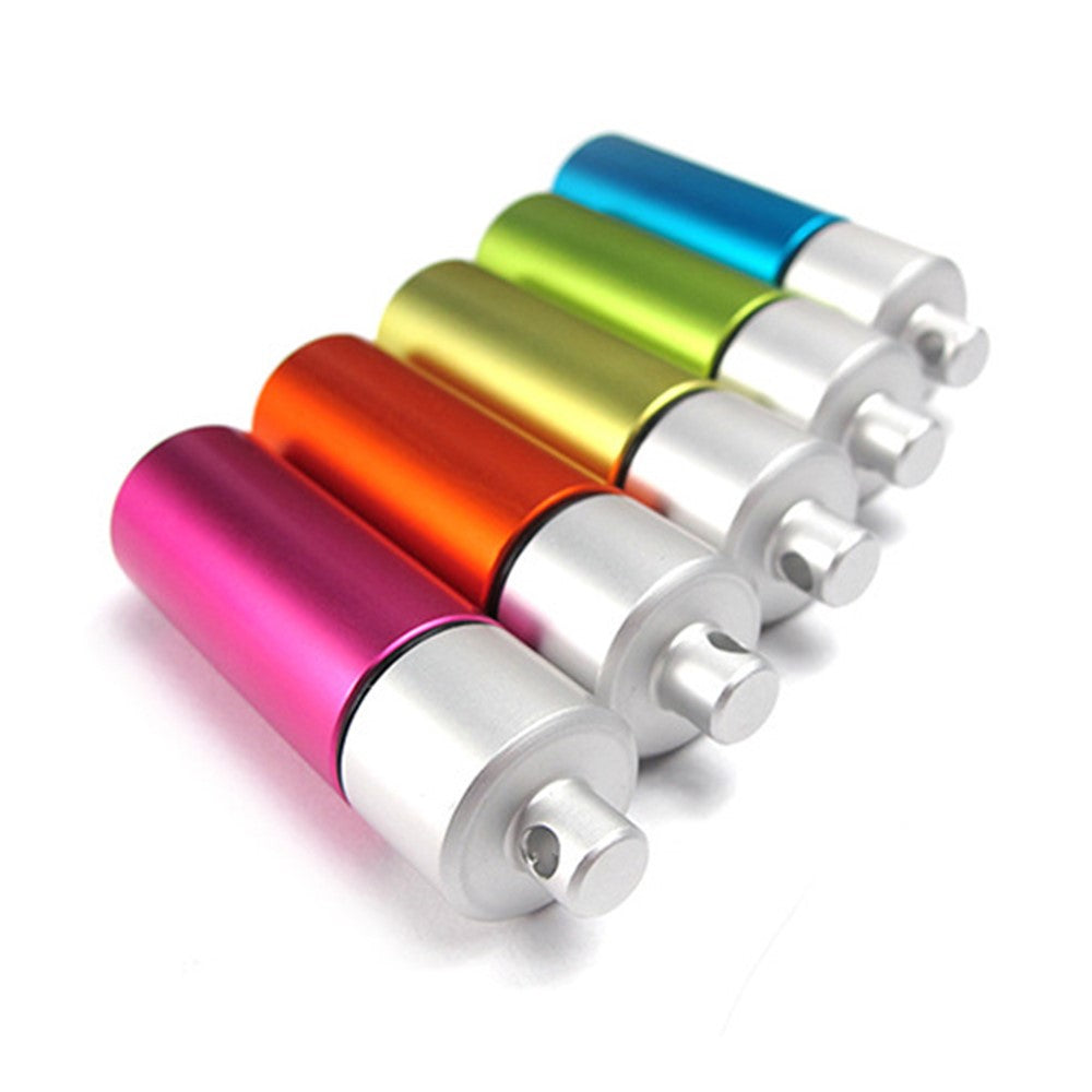 5Pcs/Set AUTO Mini Pill Box Outdoor Waterproof EDC Keychain Aluminum Alloy Travel Pill Holder