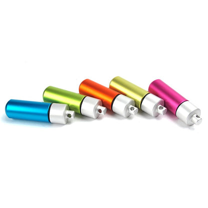 5Pcs/Set AUTO Mini Pill Box Outdoor Waterproof EDC Keychain Aluminum Alloy Travel Pill Holder