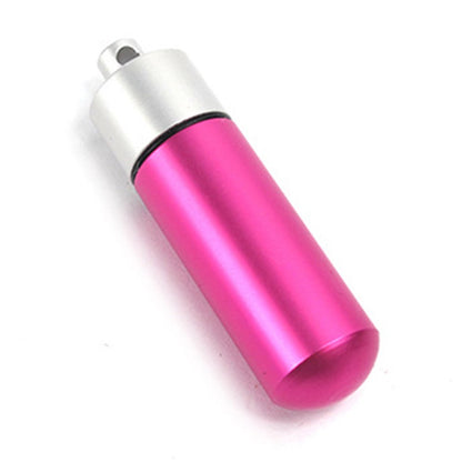 5Pcs/Set AUTO Mini Pill Box Outdoor Waterproof EDC Keychain Aluminum Alloy Travel Pill Holder