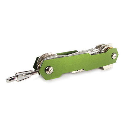 2PCS/Set AUTO Multifunctional Dual-end Aluminum Key Clip Key Chain
