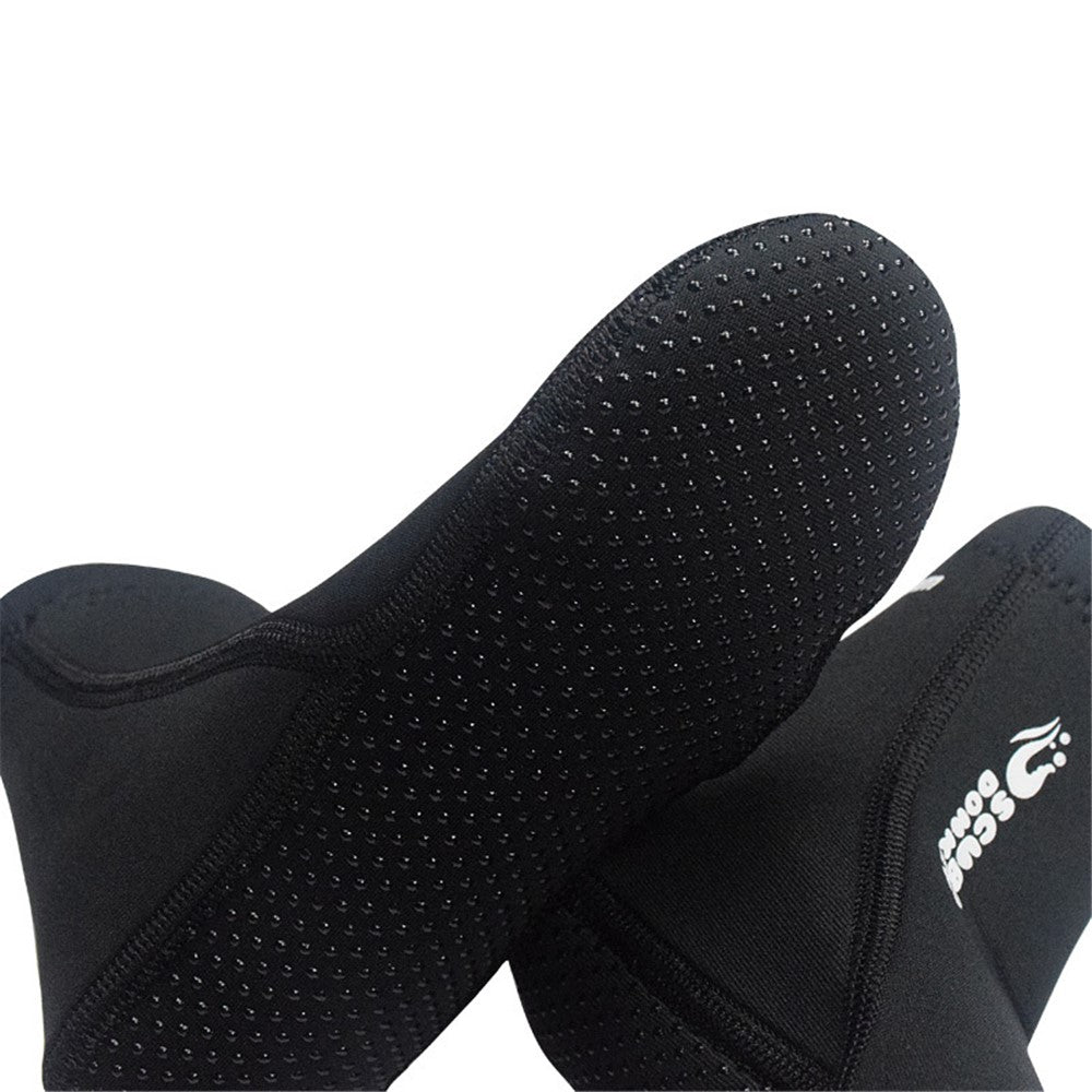 2mm Neoprene Diving Socks Anti-slip Warm Snorkeling Beach Swimming Shoes