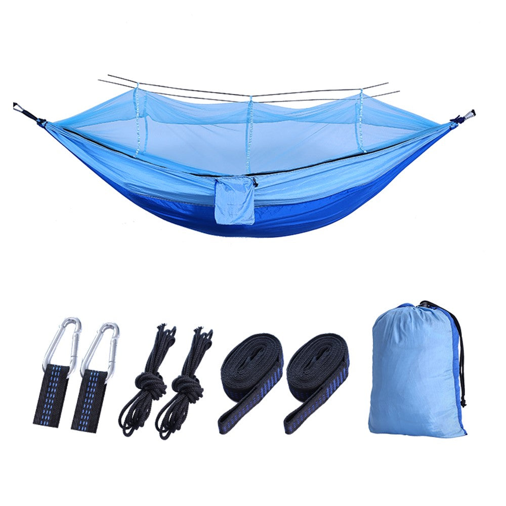 Outdoor Travel Camping Tent Swing Bed Mosquito Net Hanging Hammock