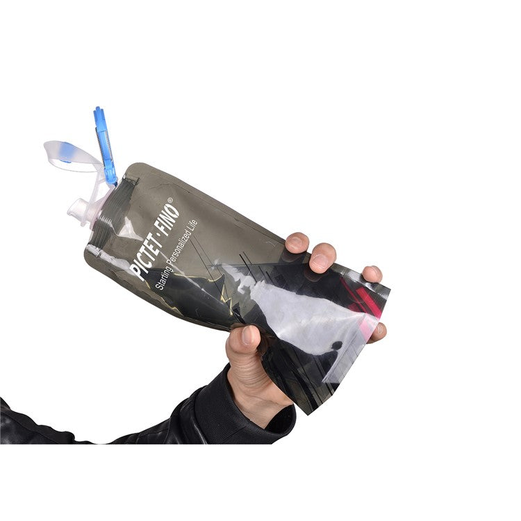 PICTET.FINO 700ML Foldable Sport Bottle Food-graded Outdoor Drinking Bottle