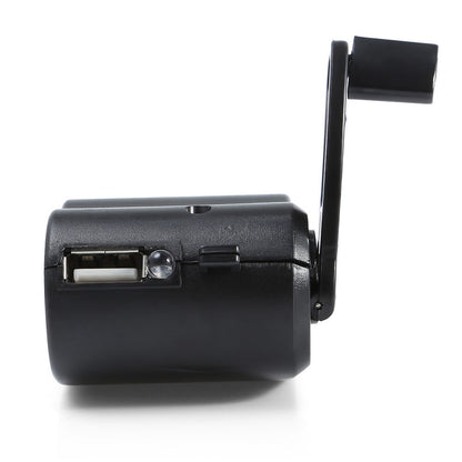 Universal Outdoor Hand-crank Manual USB Emergency Charger for iPhone Samsung Etc. Mobile Phones