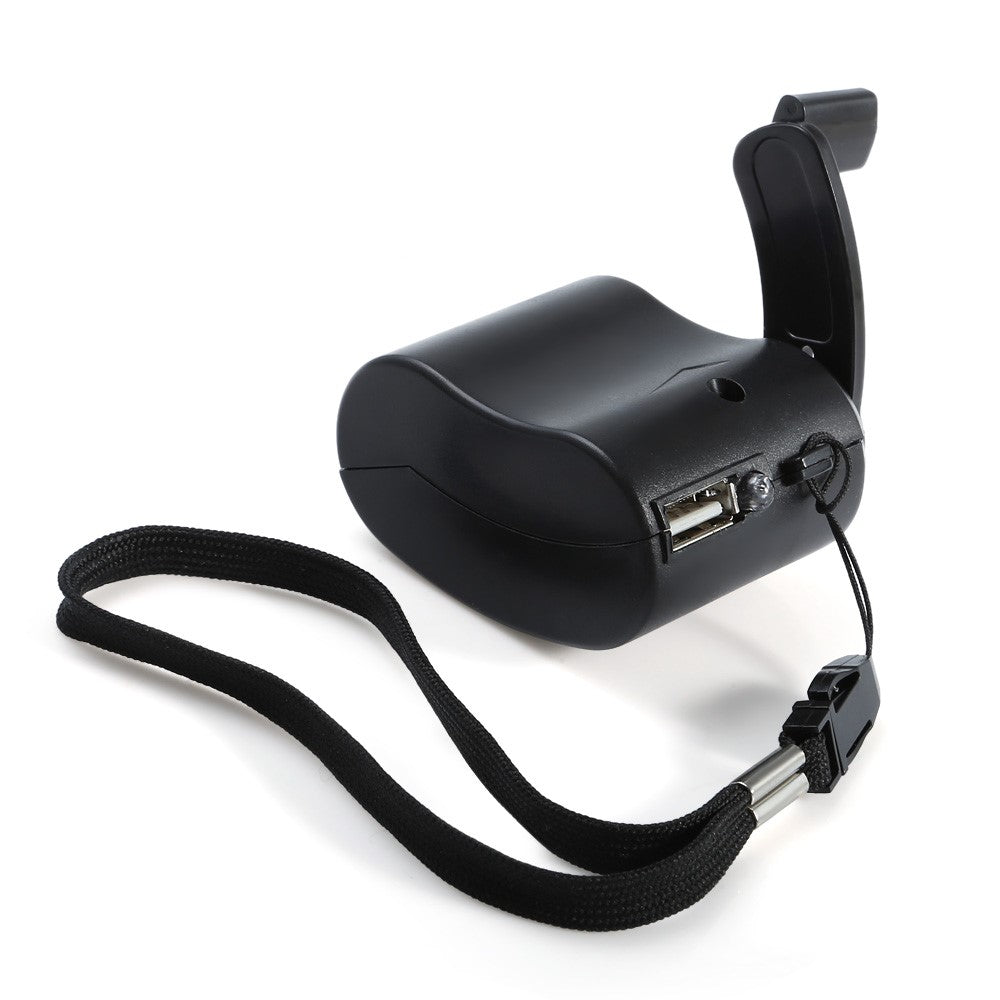 Universal Outdoor Hand-crank Manual USB Emergency Charger for iPhone Samsung Etc. Mobile Phones