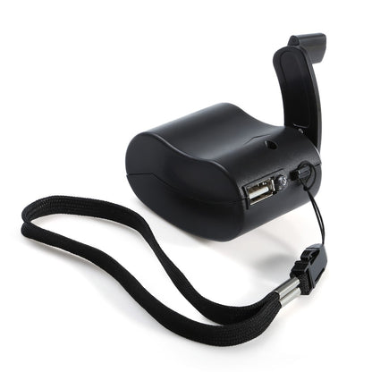 Universal Outdoor Hand-crank Manual USB Emergency Charger for iPhone Samsung Etc. Mobile Phones