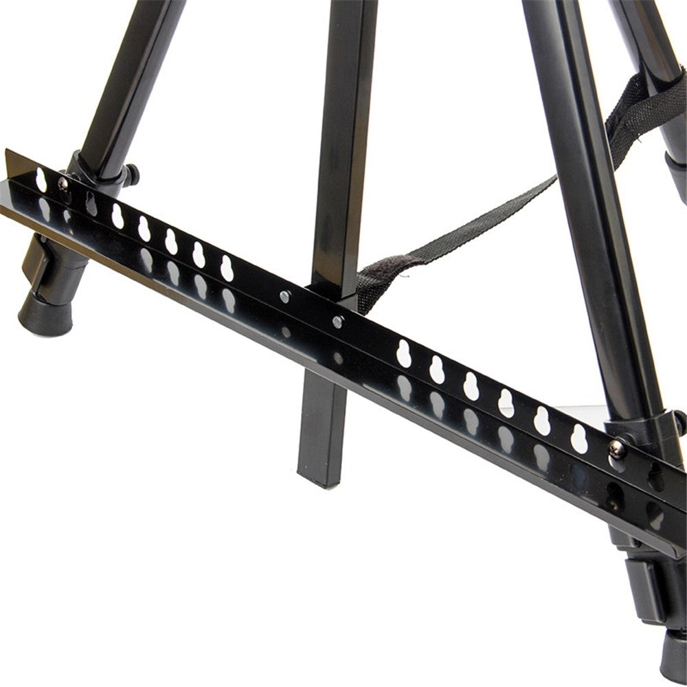 Portable Metal Triangular Easel Adjustable Tripod Display Stand for Poster Displaying Drawing and Paint