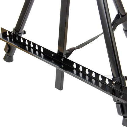 Portable Metal Triangular Easel Adjustable Tripod Display Stand for Poster Displaying Drawing and Paint