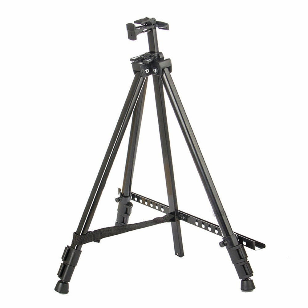 Portable Metal Triangular Easel Adjustable Tripod Display Stand for Poster Displaying Drawing and Paint