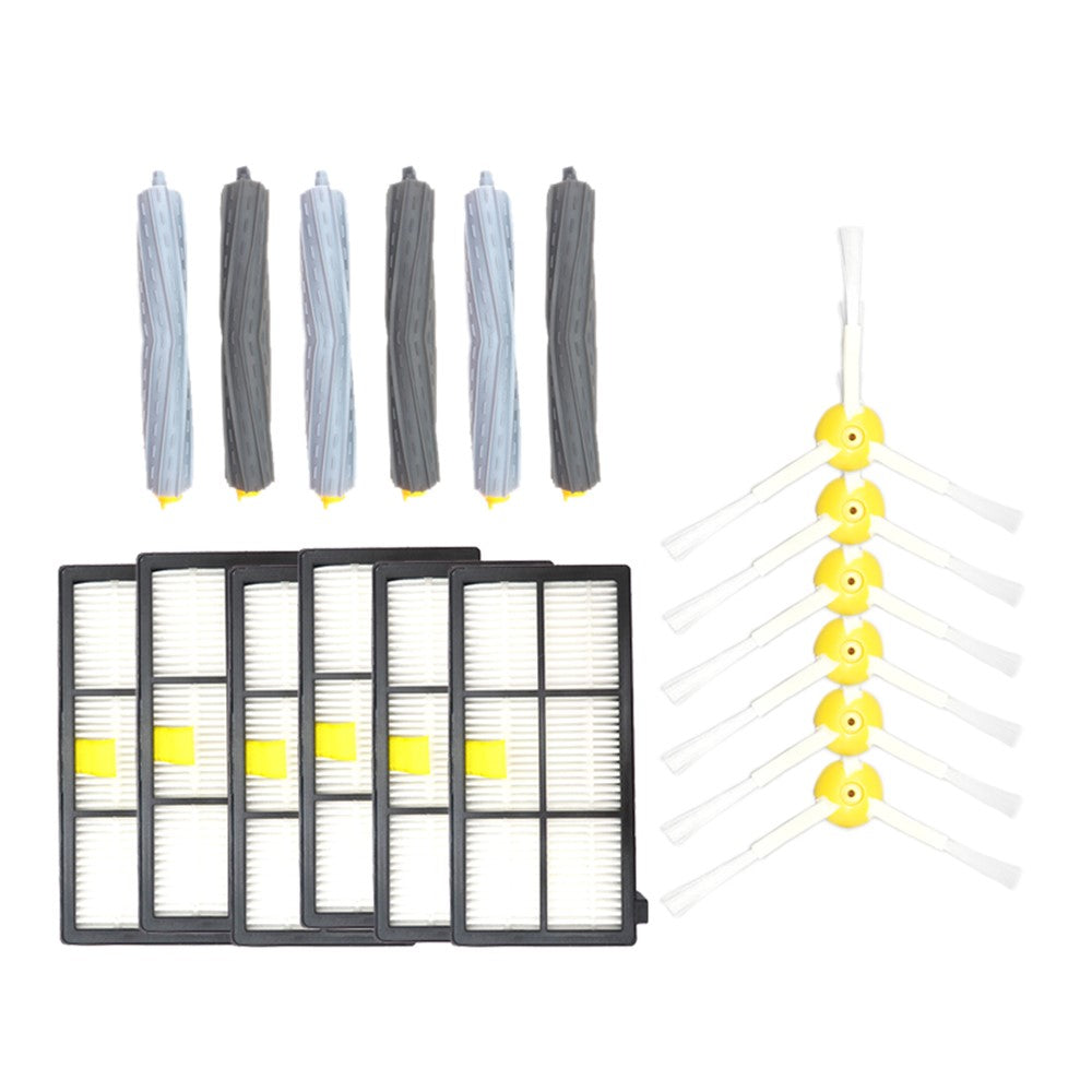 Vacuum Cleaner Triangle Brush Main Brush Filter Parts for iRobot Roomba 8 / 9 Series 870 880 900 Sweeping Robot