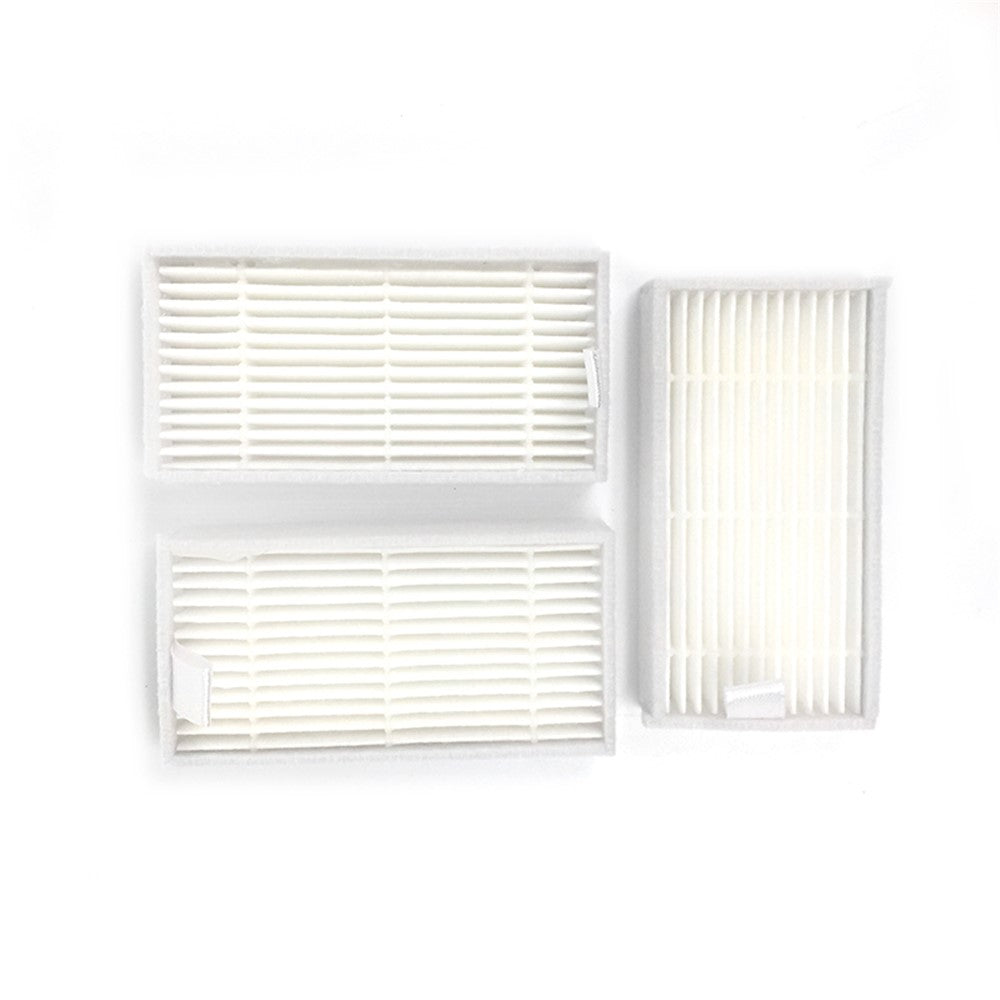3Pcs / Pack HEPA Filter Replacement for iLife X5 / V5 / V50 / V3+ / V5 Pro / Ecovacs CR130 / CR120 / CEN540 / CEN250 Vacuum Cleaner