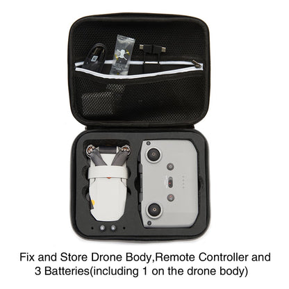 Portable Handbag Carrying Case Storage Bag for DJI Mavic Mini 2 / Mini 2 SE / Mini 4K Drone Remote Control Accessories