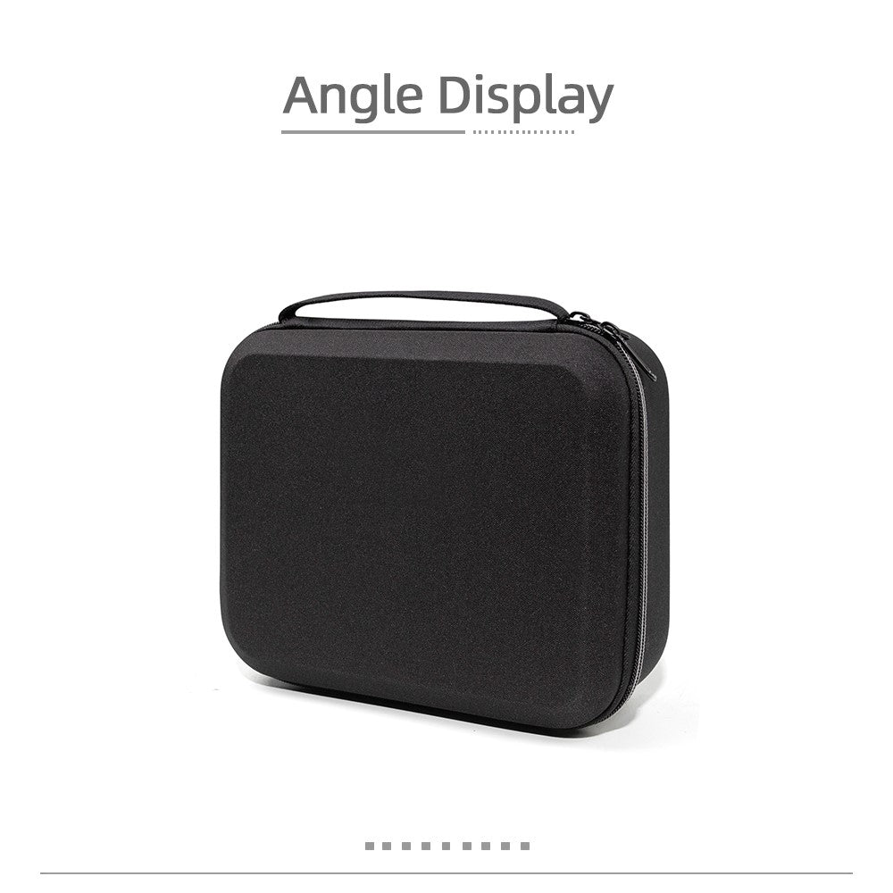 For DJI Osmo Action 3 / Action 4 / Action 5 Pro Portable Zipper Camera Protection Case EVA Hard Shell Handle Strap Camera Accessories Storage Bag