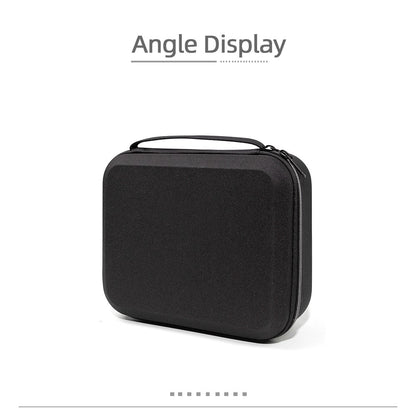 For DJI Osmo Action 3 / Action 4 / Action 5 Pro Portable Zipper Camera Protection Case EVA Hard Shell Handle Strap Camera Accessories Storage Bag